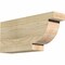 Ekena Millwork Alpine Rough Sawn Rafter Tail, Douglas Fir, 4"W x 8"H x 18"L RFT04X08X18ALP00RDF - alternate 1